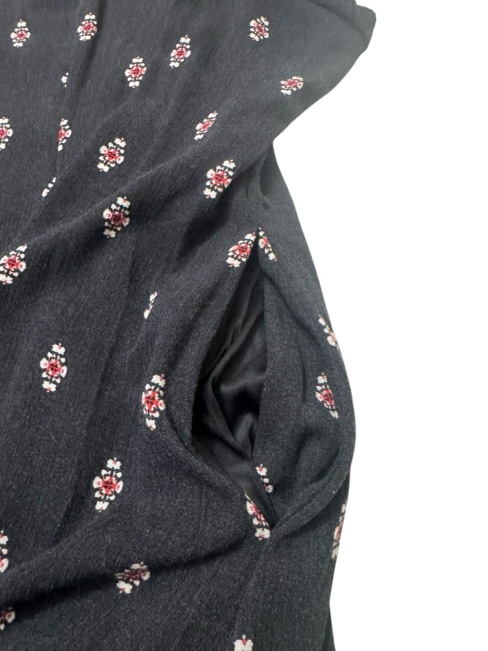 Torrid Black Gauze Mini Dress - Picture 7 of 9